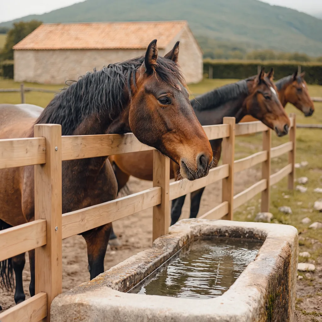 Pension pour chevaux à Saint-Cyr, Ardèche
